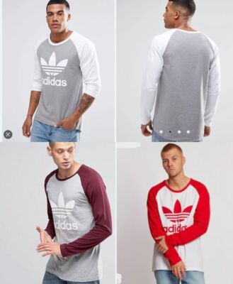 ADIDAS ORIGINALS TREFOIL LOGO LONGSLEEVE T-SHIRT