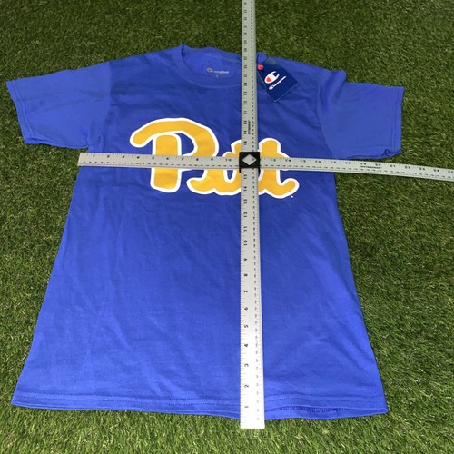 University Of Pittsburgh Champion T-Shirt Men’s Small NWT blue - 第 6/8 張圖片