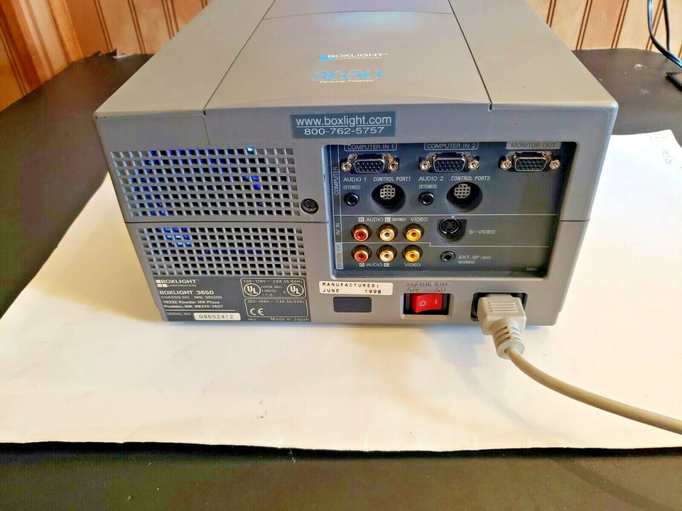Boxlight 3650 Projector | eBay