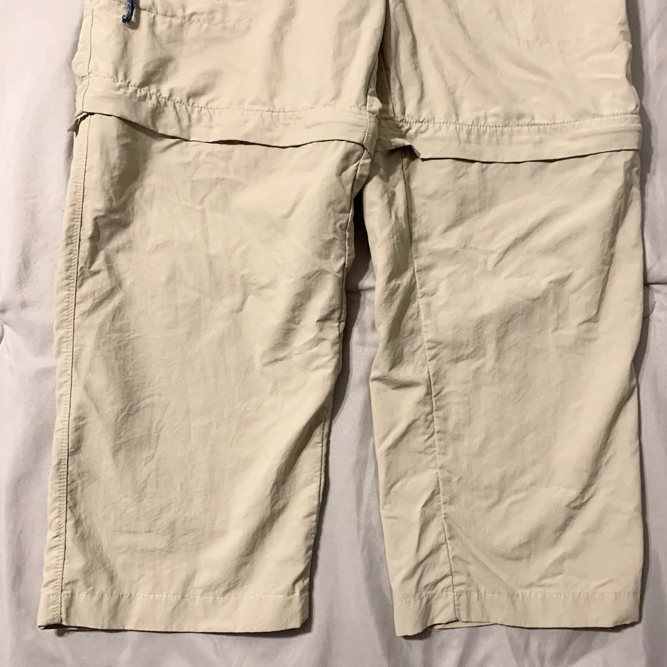 Pantalones Sierra blancos para mujer XL *Dobladillo a 24” punto de corteza convertible cremallera *LEER Foto 4 de 4