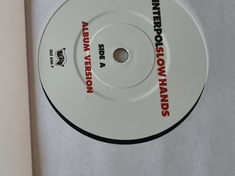 Interpol - Slow hands 7'' Vinyl UK - Photo 3/4