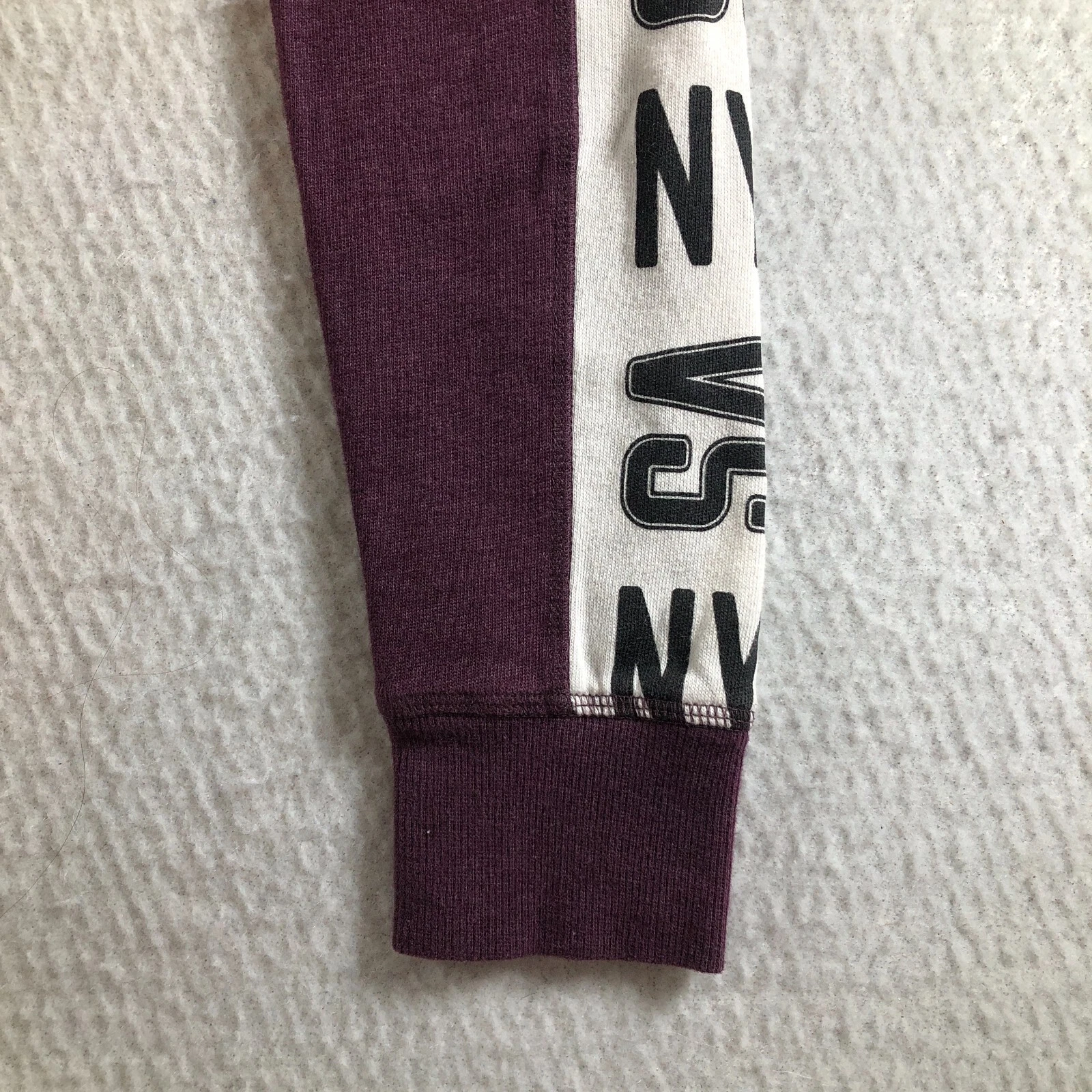 UNDERCOVER Felpa donna Victoria's Secret con cappuccio taglia S viola full zip manica lunga