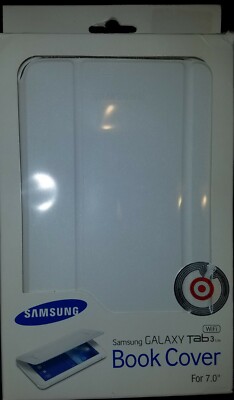 Original Samsung Galaxy Tab 3 Lite 7.0'' White Tablet Case Cover Brand New Mint