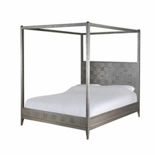 NEW Contemporary Design Astor Four Poster Oak Bed Frame 5' King Size SHF050/5