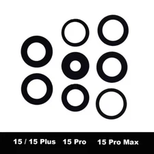 NEW iPhone 15 / Plus / Pro / Pro MAX Rear Back Camera Lens Replacement + Glue