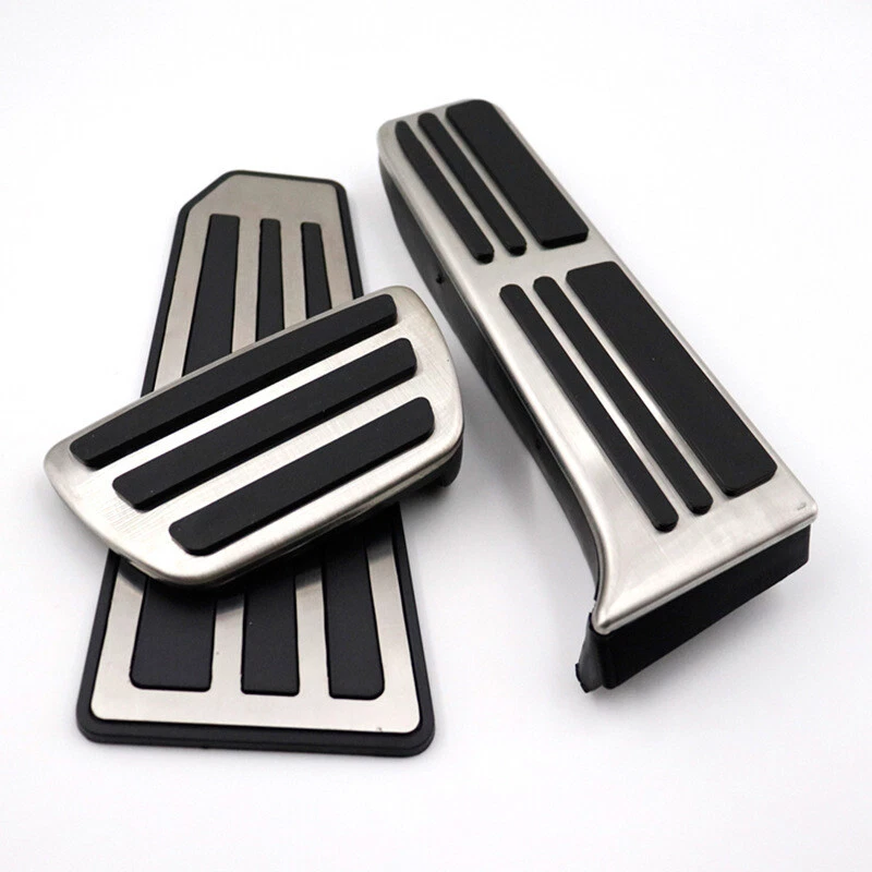 3 PIEZAS PARA LEXUS ES250 ES300H ES350 2018-2023 REPOSAPIÉS DE ACERO CUBIERTAS DE PEDAL DE FRENO DE GAS Foto 4 de 4