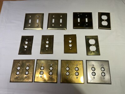 Switch Plates & Outlet Covers - Antique Brass Light Switch Covers