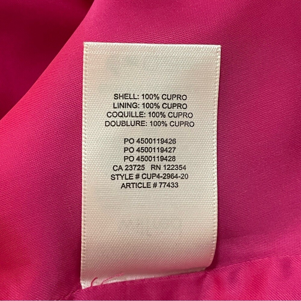 Wilfred Aritzia magenta pink satin ruched cropped tank top women's