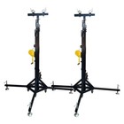 2pcs 19Ft Stage Lighting Truss 450lb Heavy Duty Tower Lifter Crank Light Stand — photo 3