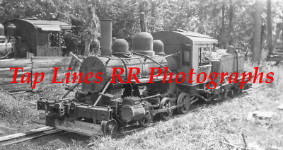 Holly Hill Lumber Providence SC 8/1956 Glover 2-6-0 c/n 10168 Neu 5x8 Foto