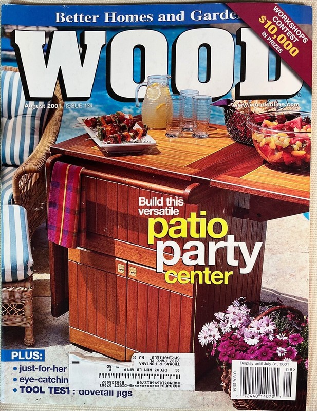 Vintage Wood Magazine :  August  2001  : Issue # 134