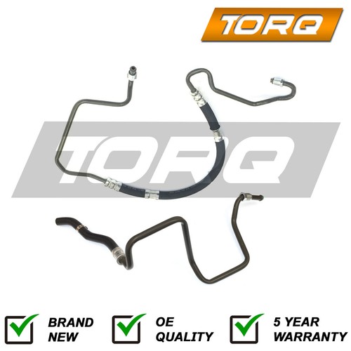 Torq Low/High Pressure Power Steering Pipe Set For Vauxhall Zafira A 99