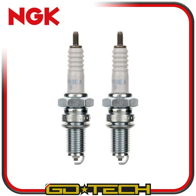 Kit 2 Bougies Ngk Dpr8Ea-9 Honda Transalp Vt Shadow Yamaha Xtz Suzuki Vs Triumph - Photo 1/4