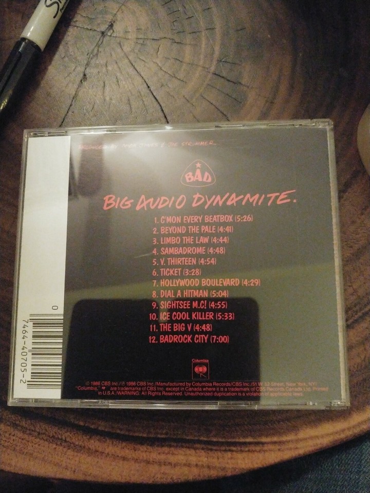 No. 10, Upping St. by Big Audio Dynamite (CD, Oct-1990, Columbia (USA ...
