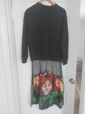 Brand New Ladies Animal Sheer Dress Size S/M