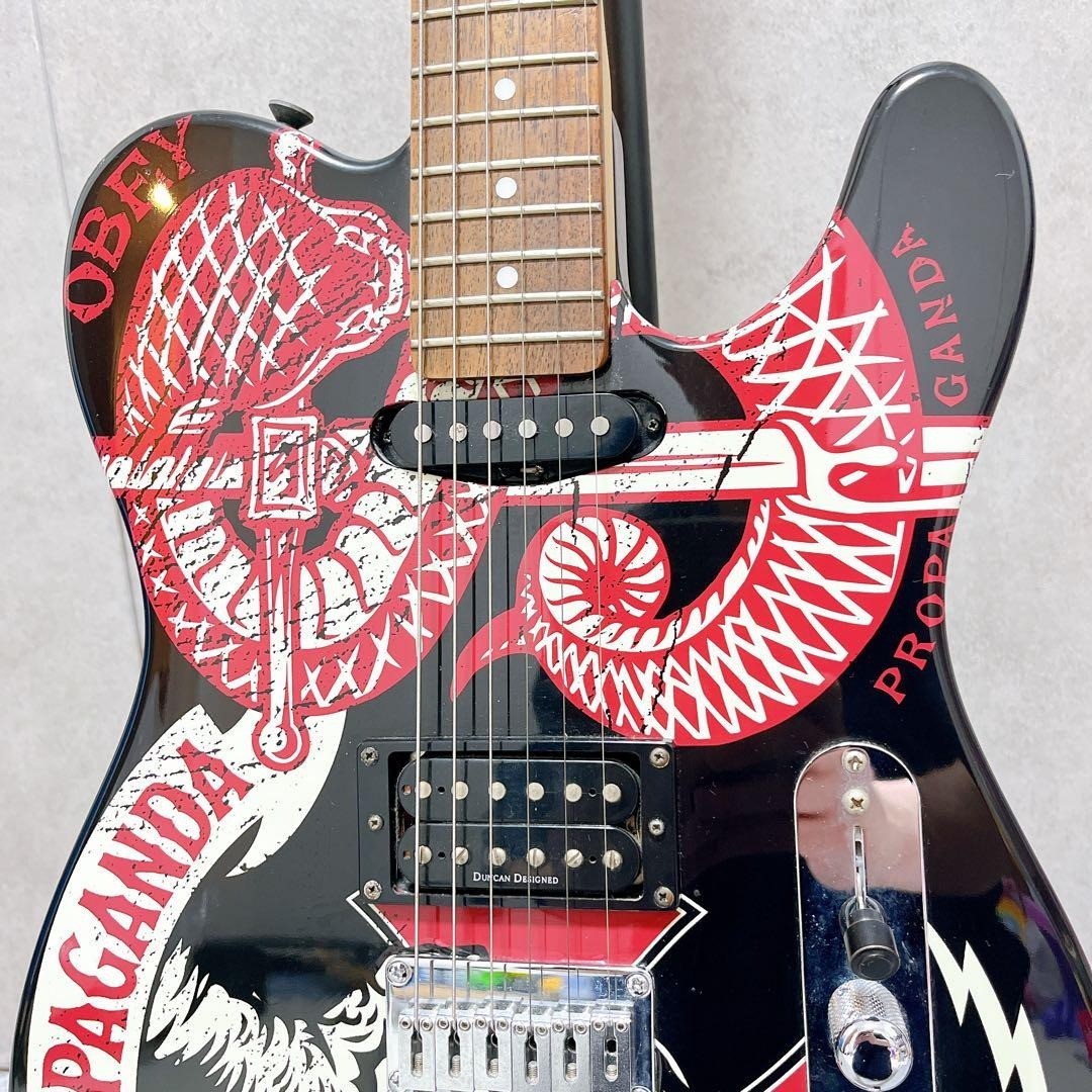 Squier by Fender OBEY PROPAGANDA Telecaster Electric Guitar