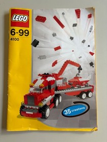 LEGO Designer Set 4100~Maximum Wheels~Manual~Box~Complete