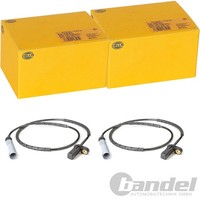 2X Hella ABS-SENSOREN Hinten Passend FÜR BMW 1 3 Links+Rechts | 6PU 012 039-751