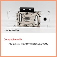 Granzon GPU Water Block For MSI GeForce RTX 4090 VENTUS 3X 24G OC N-MS4090VES-X