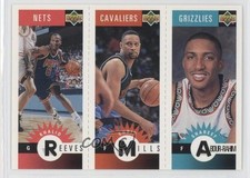 1996 Collector's Choice Mini-Card Panels Khalid Reeves Chris Mills Rookie RC 9av. rookie card picture
