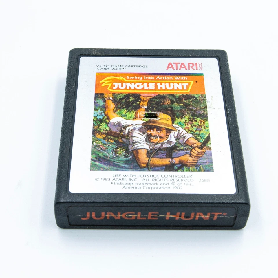 Jungle Hunt Atari 2600 | Cartridge & Manual Only | Tested & Working - Image 2 of 3