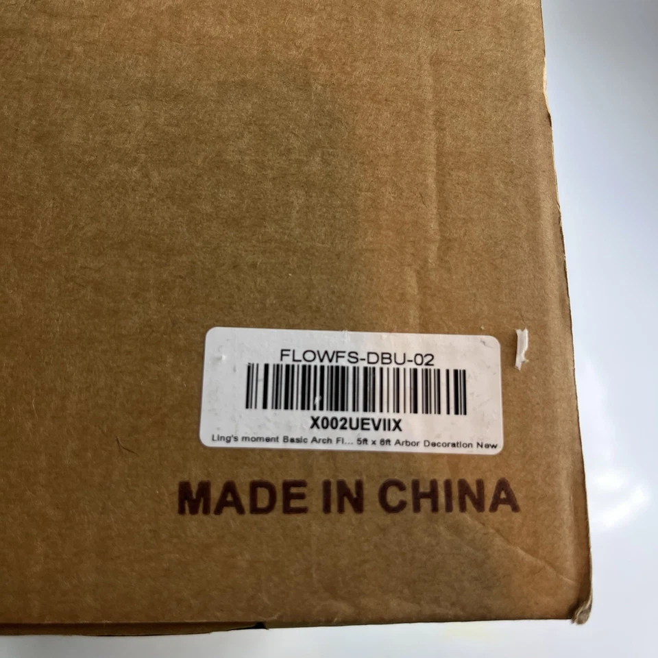 Flores artificiais de arco de casamento azul empoeirado Ling’s Moment  - Imagem 3 de 4