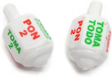 Classic Mexican Pirinola Toma Todo Plastic Solid Peace Color Collection/Pirinola