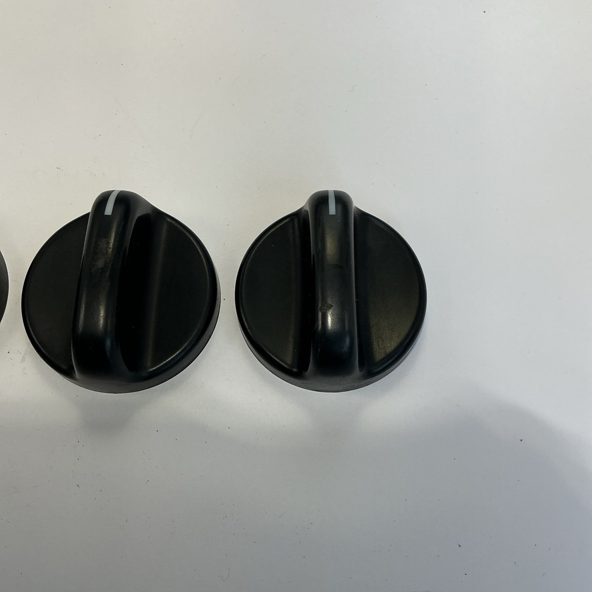 1993-1995 Jeep ZJ Grand Cherokee AC Heater Knobs Black Set of 3