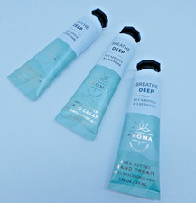 3 BATH  BODY WORKS AROMA BREATHE DEEP EUCALYPTUS  LAVENDER HAND CREAM 1 oz