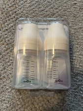 Spectra Breast Milk Storage Bottle Set 2 Pack 160ml Capacity Brand New Sealed
