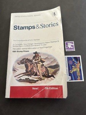 United States Postal Service STAMPS & STORIES - 7TH EDITION With 2 Unused Stamps