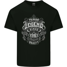 Camiseta de algodón ligero Premium Legend 64 cumpleaños 1961 para hombre
