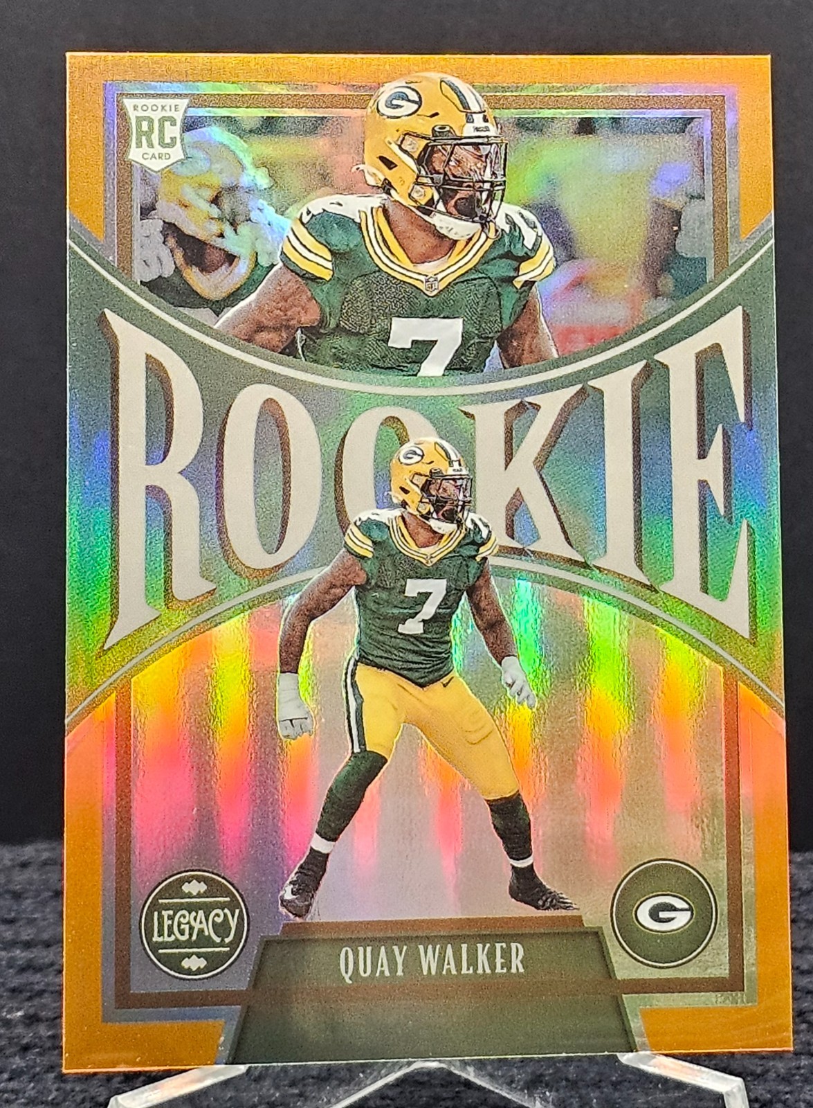 Quay Walker Panini Chronicles Legacy Update Rookies #219 Orange