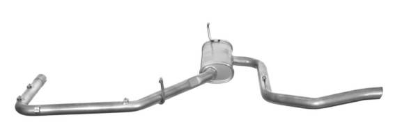 EndschalldäMpfer NachschalldäMpfer Imasaf 71.65.57 FüR Touran VW 1T2 1T1 Ecofuel-image