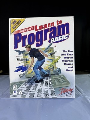 Interplay s Learn to Program Basic Edition Vintage Windows New Sealed 1998