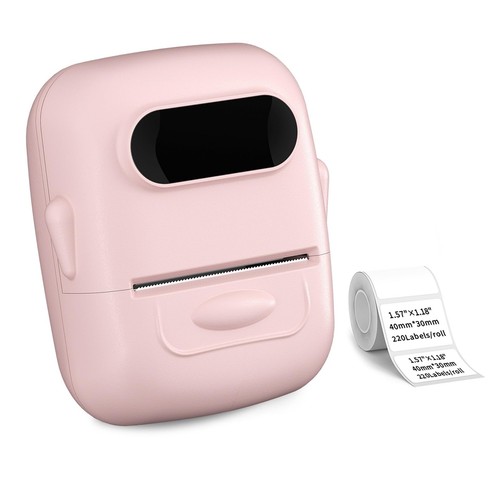 P50 Label Maker 2 Inch Bluetooth Thermal Label Printer for Barcode, Address, ...