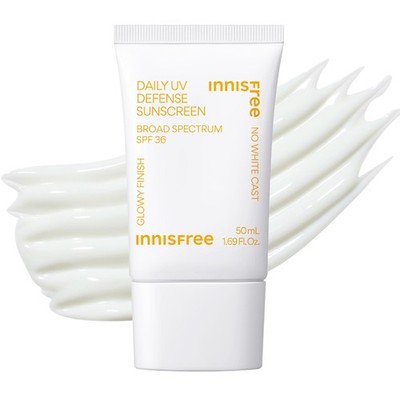 Innisfree Daily UV Defense SPF 36   Korean Face 1.69 Fl Oz (Pack of 1), Clear