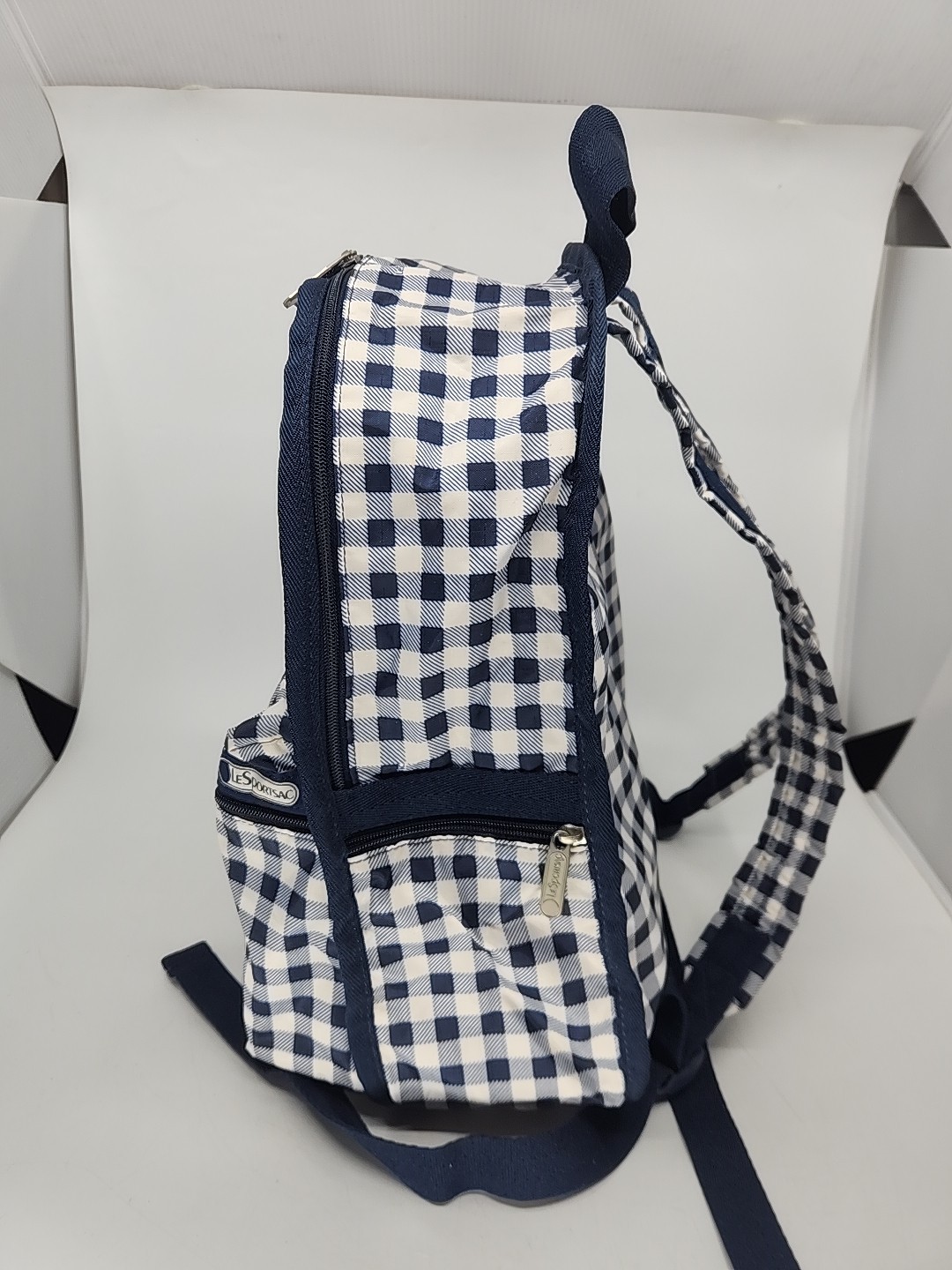 LeSportsac Basic Backpack (Gingham Dive. Small Ch… - image 8