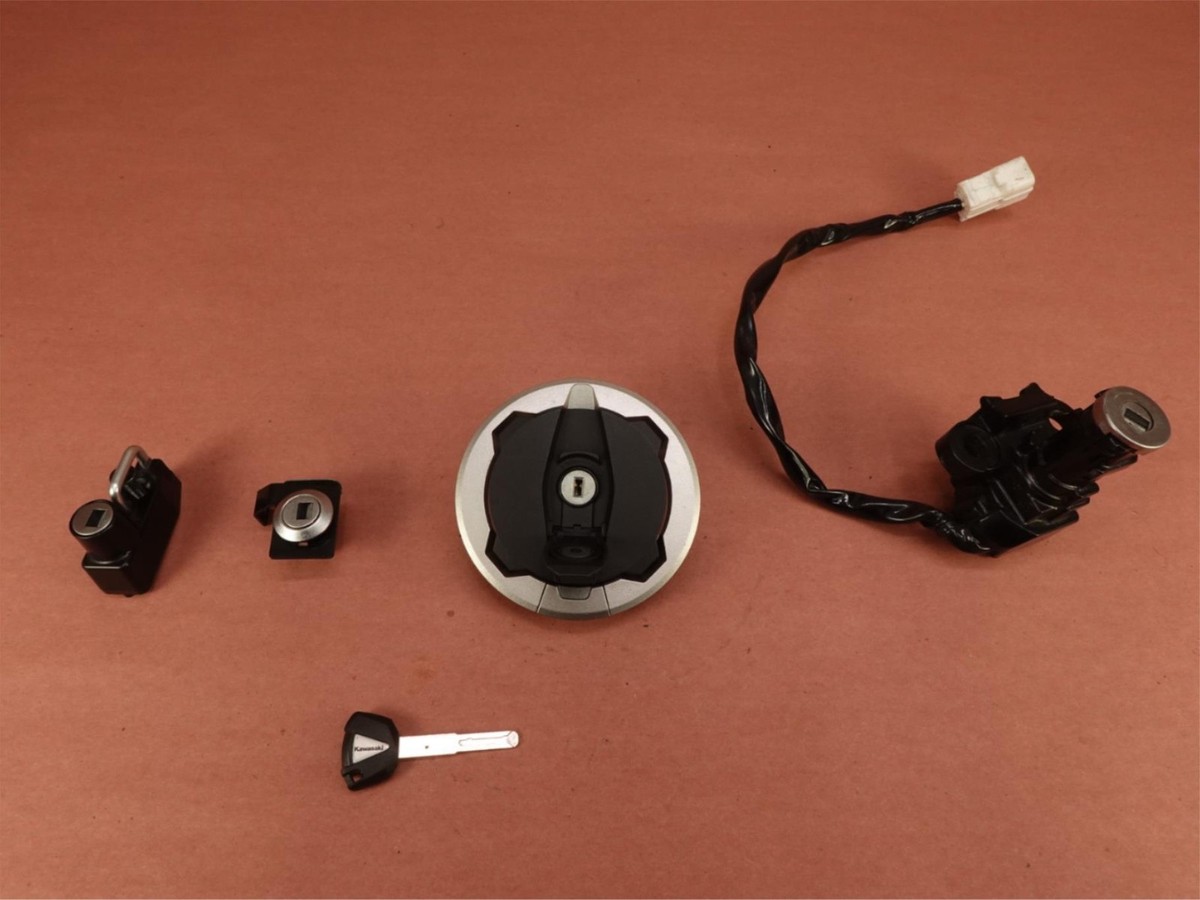 2024-2025 Kawasaki Ninja 500 EX500 Ignition Lock Key Set Gas Cap