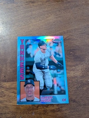 2019 Topps Chrome #84TC-1 Aaron Judge 1984 Topps Baseball 35th Anniversary