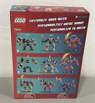 Lego Ninjago Build Set #71839 Arin's Spinjitzu Battle Mech, 213