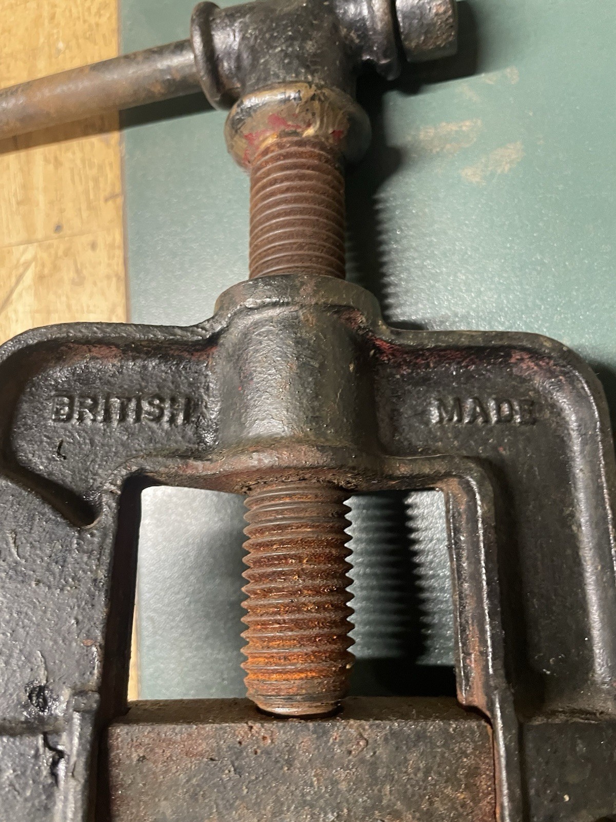 Antique Gutty Golf Ball Cast Iron Press With Mould V2 Model British Made C1900s