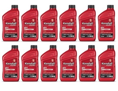 Kendall 1081174 GT-1 Competition 20w-50 Motor Oil - Case of 12/32