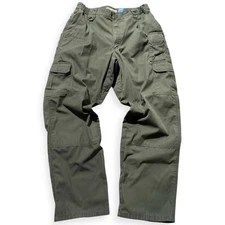 5.11 Tactical Mens 36x32 Regular RIPSTOP Relaxed Fit Cargo Pants Tech OD Green