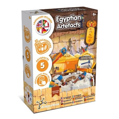 Science4you Egyptian Dig Kit for 6.37 x 2.16 x 8.81 pollici, Multi-coloured 