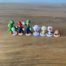 2007 Nintendo Super Mario Brothers Mini Figure Lot of 7