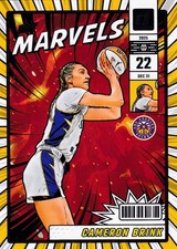 2025 Panini Donruss WNBA - Net Marvels  #9 Cameron Brink, Los Angeles Sparks