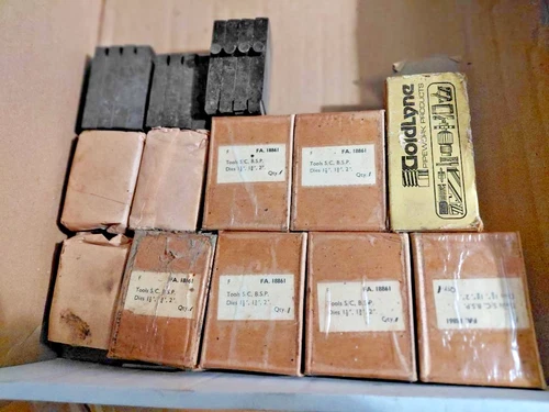 Job Lot of Rigid 4 Piece Dies x 13