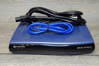 AudioCodes MP-112 VoIP Gateway MP-112/2FXS/3AC MP112 P/N: GGWV00697