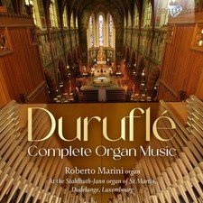 ROBERTO MARINI - DURUFLE COMPLETE ORGAN MUSIC - cd - H4z